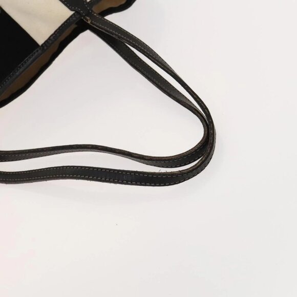 BURBERRY Tote Bag Canvas White Auth ti3062 - Picture 10 of 16